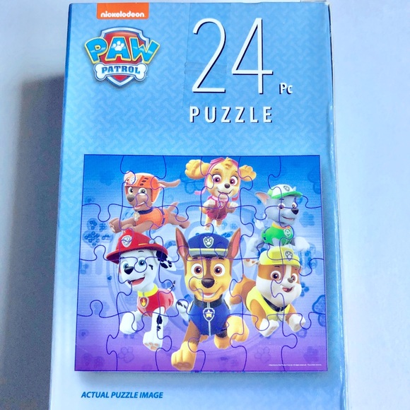 5/$15 NEW NICKELODEON PAW PATROL Puzzle 24 Piece Toy Puzzle UNISEX - Picture 2 of 16